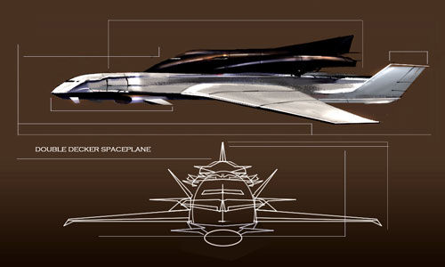 X-130/Janus Spaceplane Combo